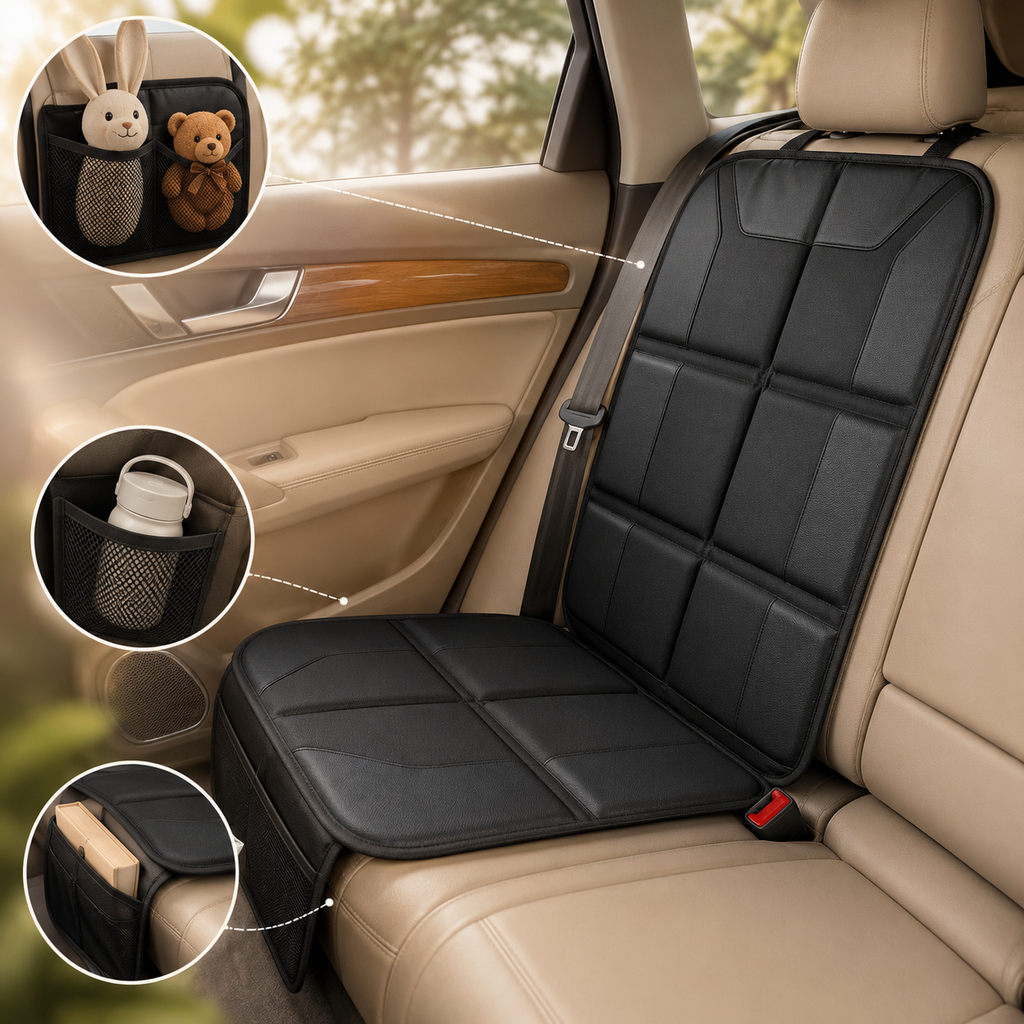 SeatShield™ Pro || Waterproof Car Seat Protector Mat